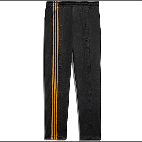 COPY - Ivy Park Black/Gold Track Pants - Picture 1 of 3